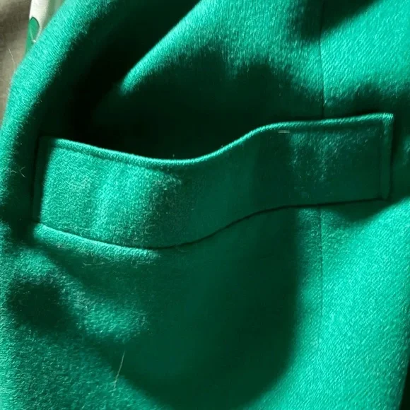 Pendleton pure virgin wool Green Blazer with Shamrock Scarf - Picture 7 of 9